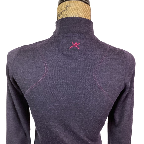 Terramar Wool Blend 1/4 Zip Athletic Top - Picture 7 of 8